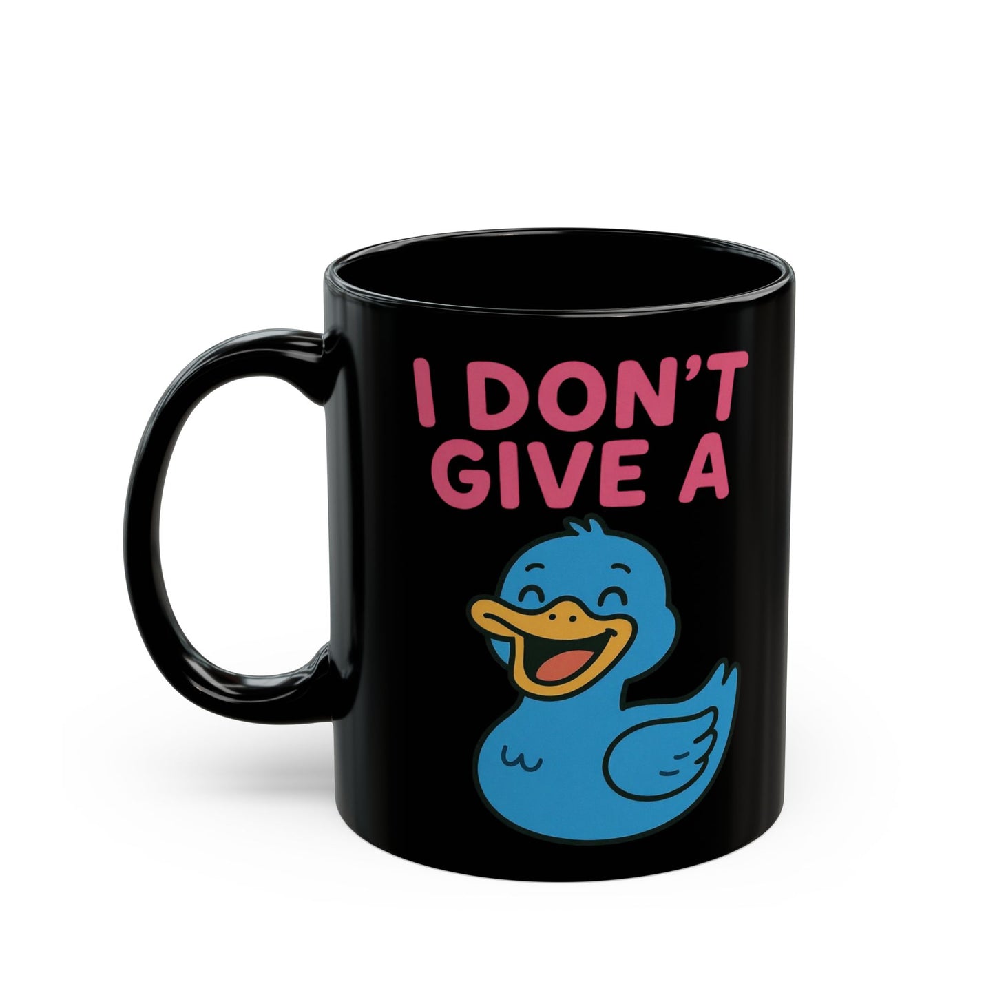 I Don't Give a Duck Mug | Fun Coffee Cup, Gift for Friends, Coffee Lover, Cute Office Mug, Humor Tea Cup