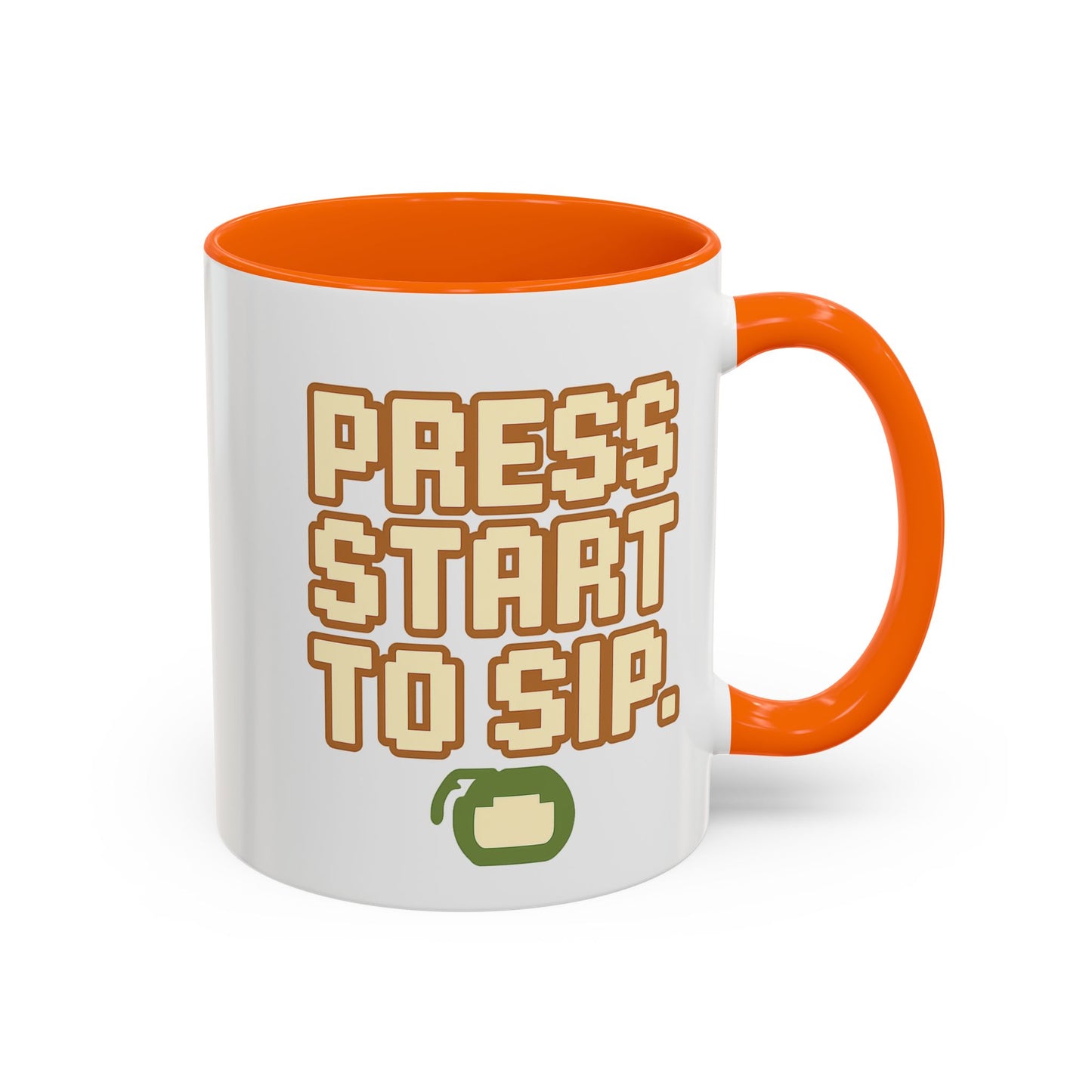 Press Start to Sip, Unique Gift for Gamers, Fun Birthday Present, Video Game Decor, Geeky Kitchenware