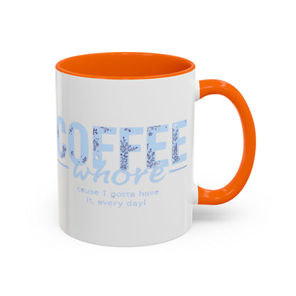 Coffee Whore Humorous Coffee Mug - Perfect Gift for Coffee Lovers