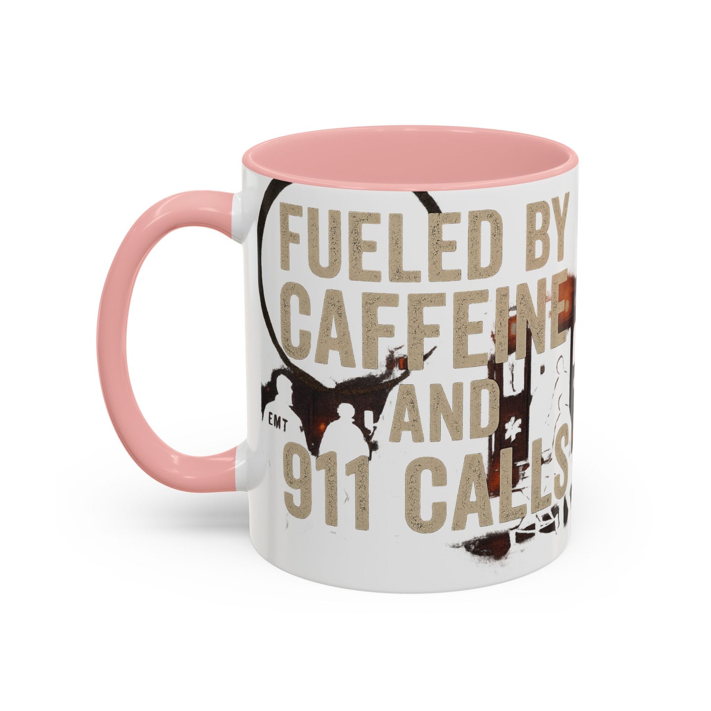 Fueled By Caffeine and 911 Calls – Perfect Gift for EMTs, Nurses, and First Responders