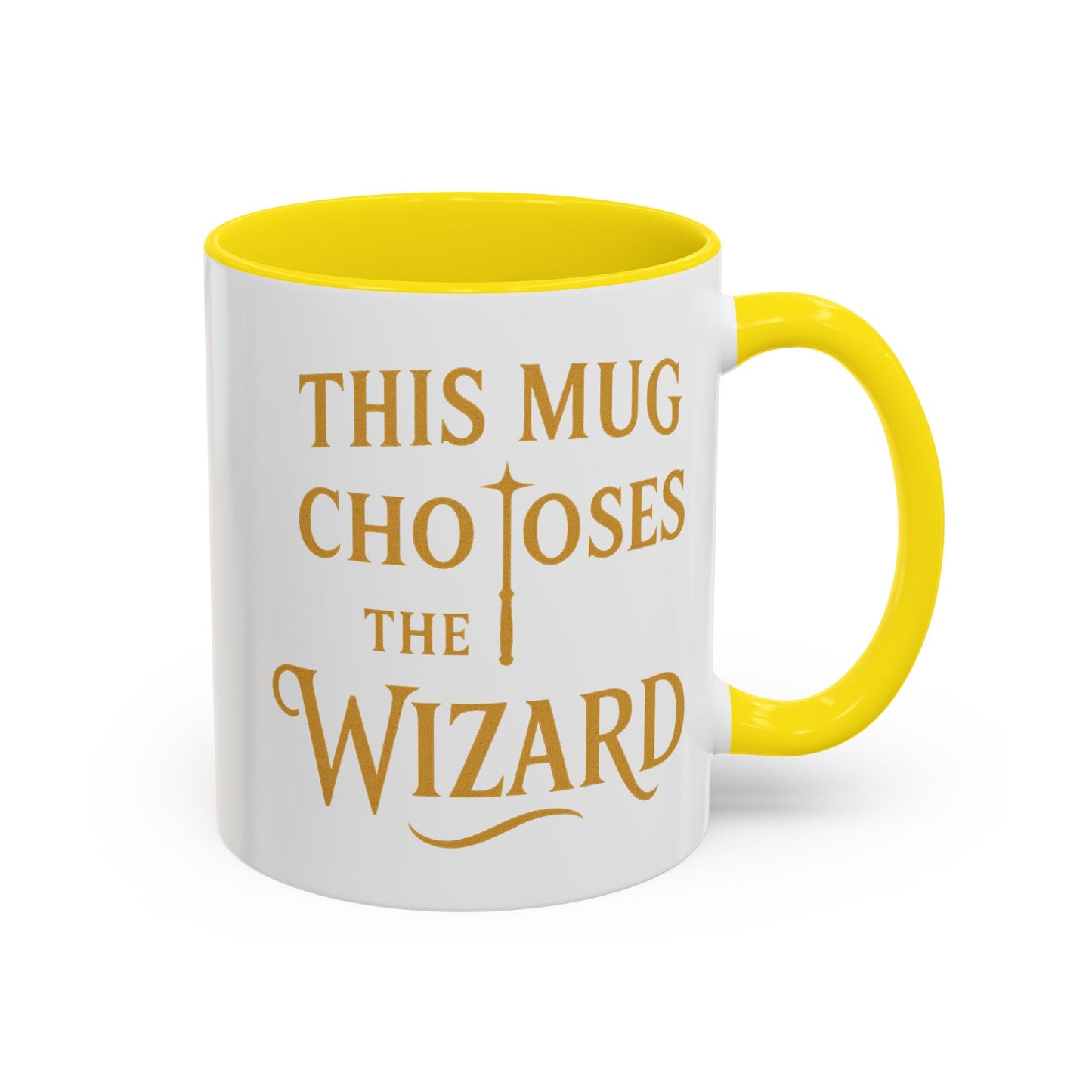 Wizard Choice Coffee Mug - Unique Gift for Wizards, Fun Coffee Lover Cup, Magical Drinkware, Birthday Present, Fantasy Mug