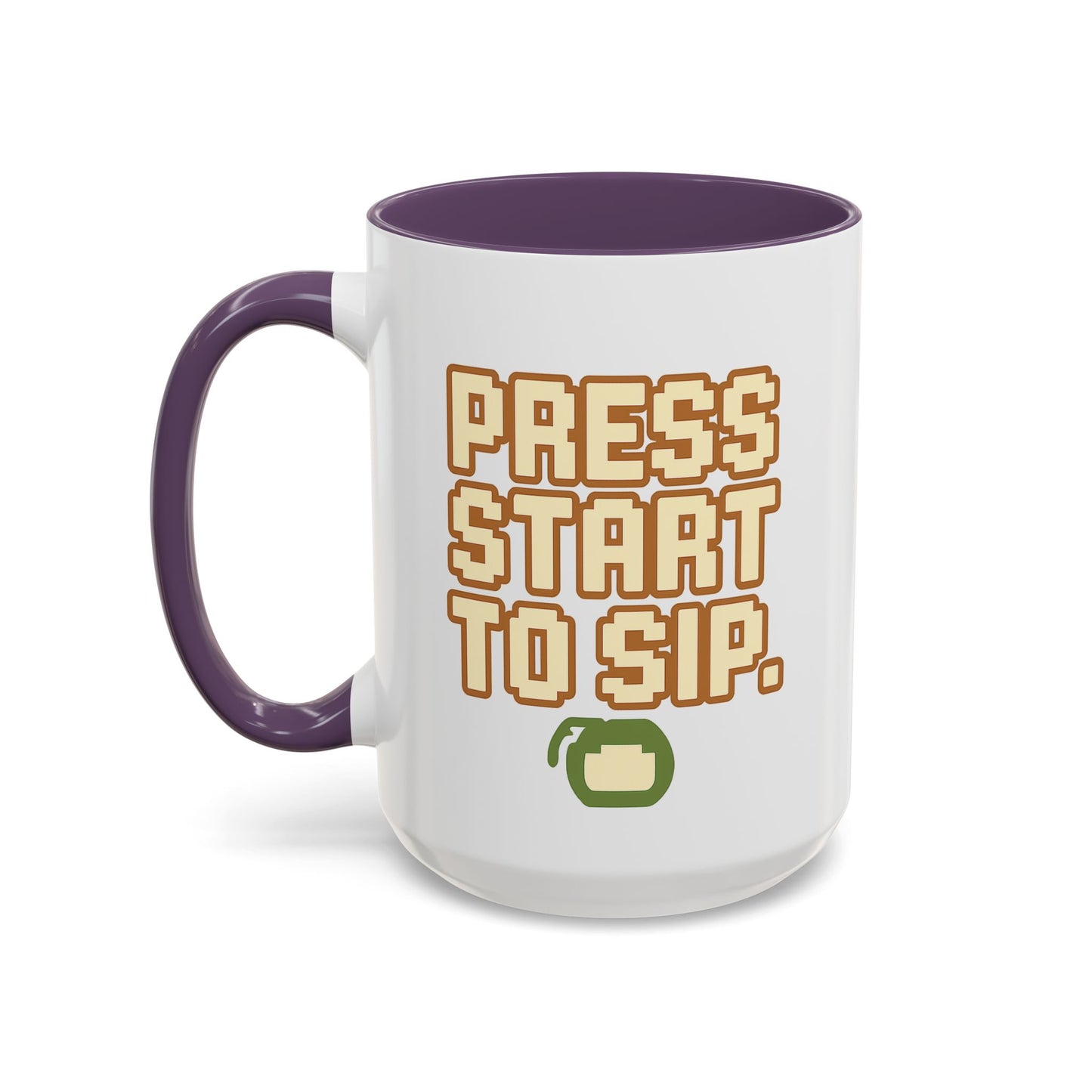 Press Start to Sip, Unique Gift for Gamers, Fun Birthday Present, Video Game Decor, Geeky Kitchenware