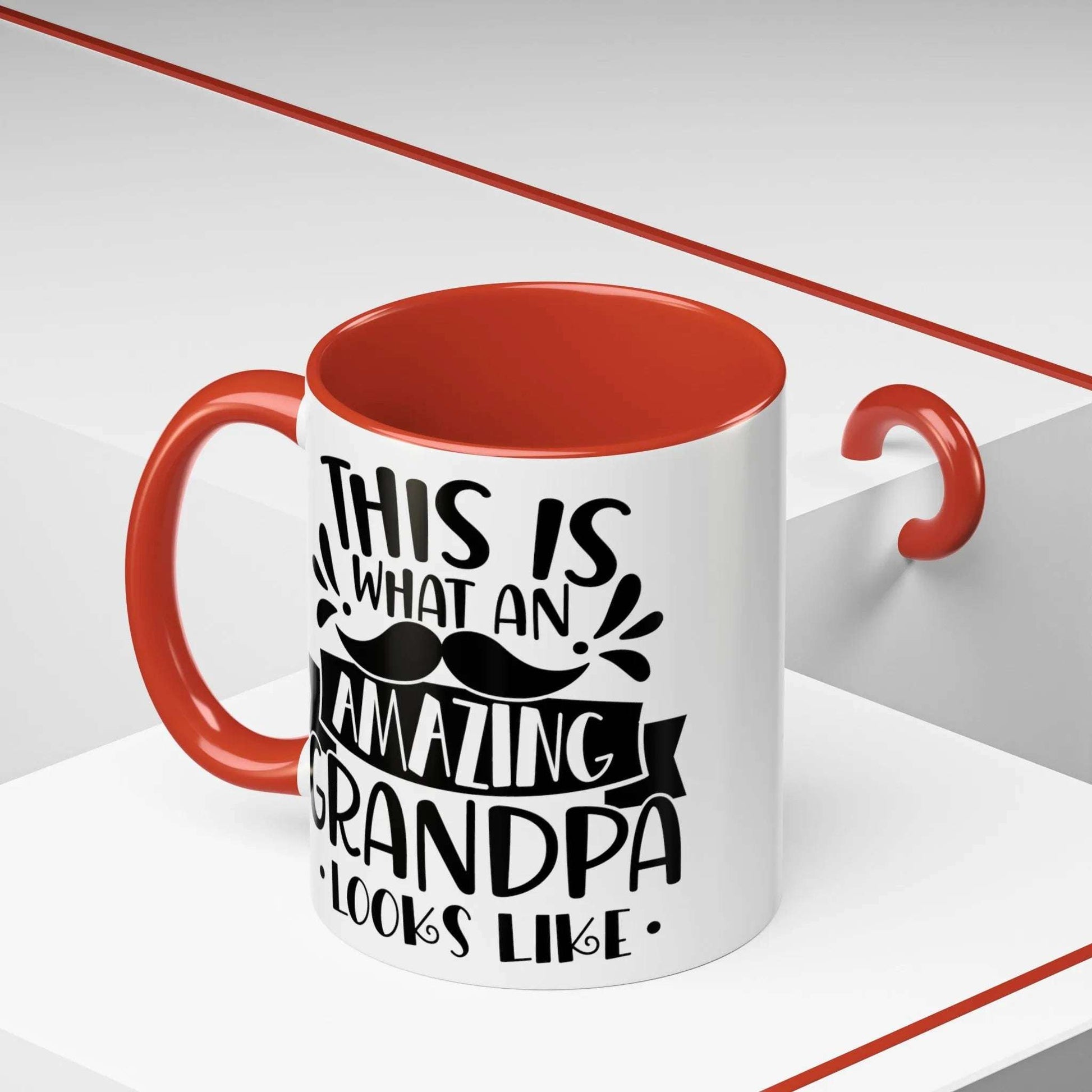 This Is What An Amazing Grandpa Looks Like Mug 11oz/15oz - Mug World