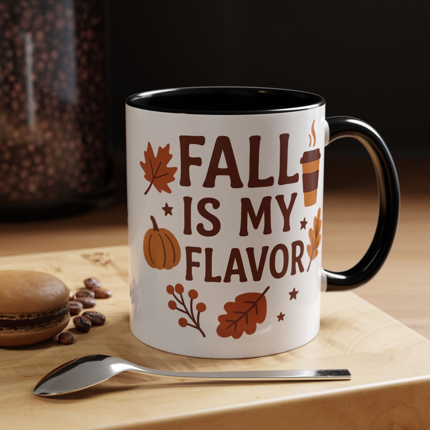 Fall Is My Flavor-Themed Coffee Mug, Cozy Autumn Vibes, Perfect Gift for Fall Lovers, Seasonal Mug