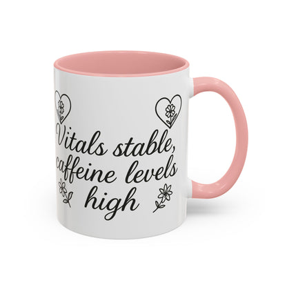 VITALS Stable Caffeine Levels High - Perfect Gift for EMT, Nurse, coffee lover