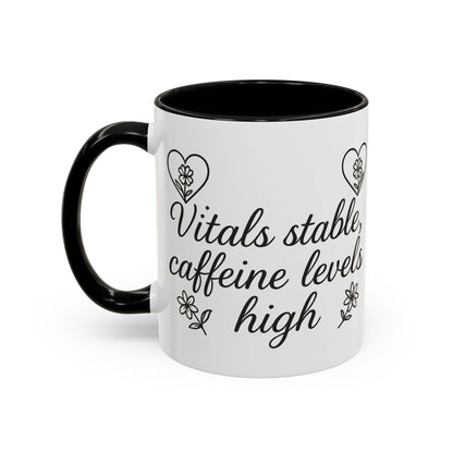 VITALS Stable Caffeine Levels High - Perfect Gift for EMT, Nurse, coffee lover