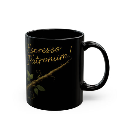 Espresso Patronum Wizard Coffee Mug, Magical Gift for Coffee Lovers, Black Ceramic Mug for Halloween, Birthday, Witchcraft Decoration, [...]