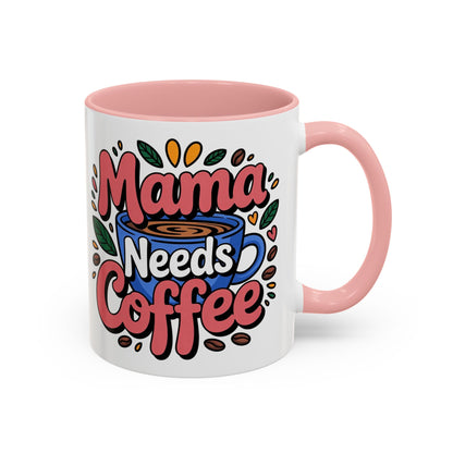 Charming Mama Needs Coffee Mug - Perfect Gift for Coffee Lovers, Mother's Day