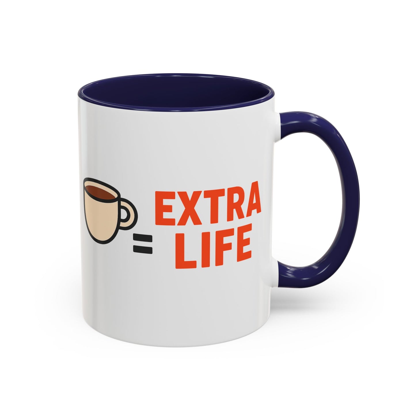 Coffee Extra Life Design, Unique Kitchen Decor, Birthday or Holiday Gift