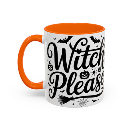 Witch Please Coffee Mug, Halloween Gift, Spooky Decor, Witchcraft Mug, Fall Home Decor, Cute Halloween Present