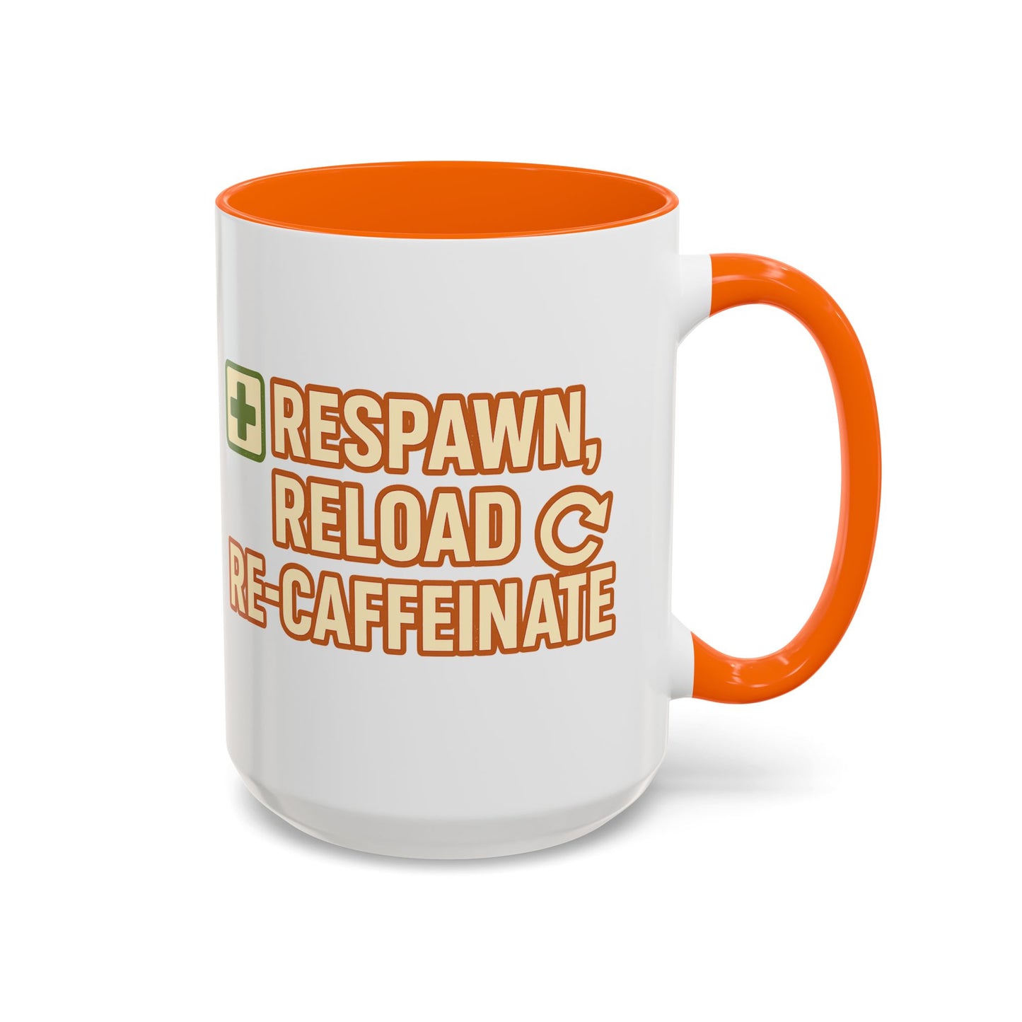 Respawn, Reload, Re-Caffeinate, Perfect Gift for Gamers, Fun Office Cup, Video Game Lover Mug, Birthday Present, [...]