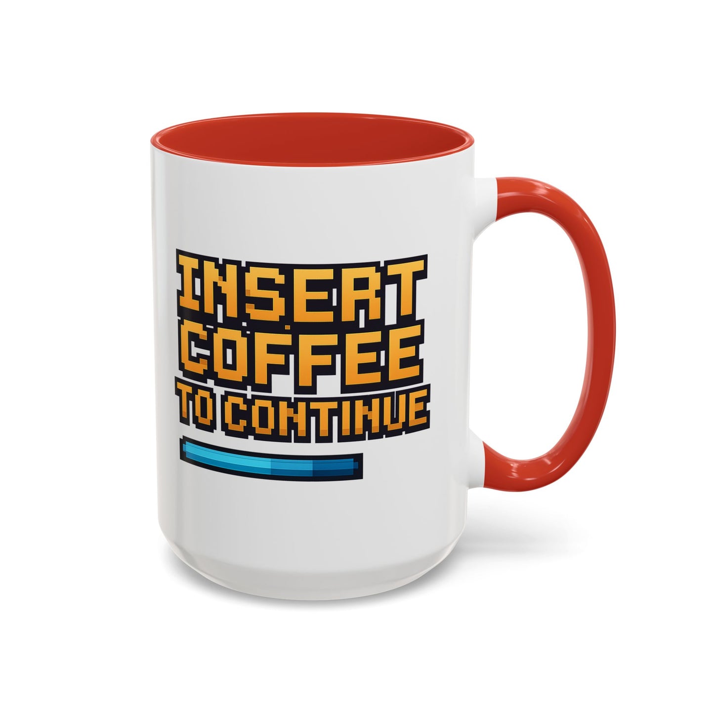 Insert Coffee to Continue, Gift for Tech Lovers, Office Desk Decor, Video Game Mug