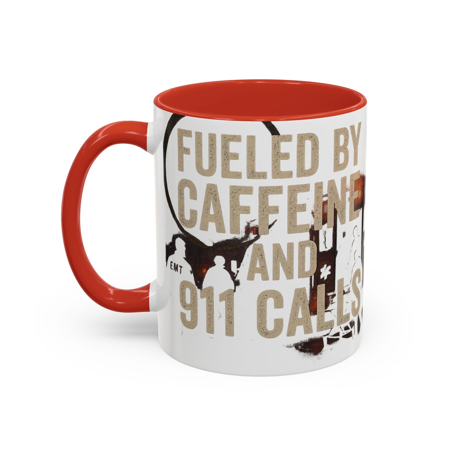 Fueled By Caffeine and 911 Calls – Perfect Gift for EMTs, Nurses, and First Responders