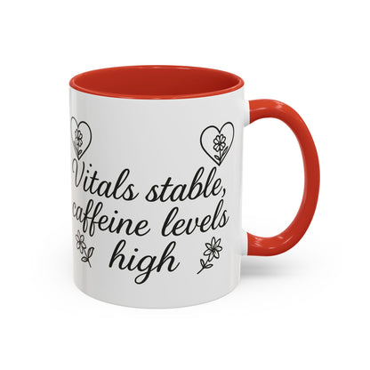 VITALS Stable Caffeine Levels High - Perfect Gift for EMT, Nurse, coffee lover
