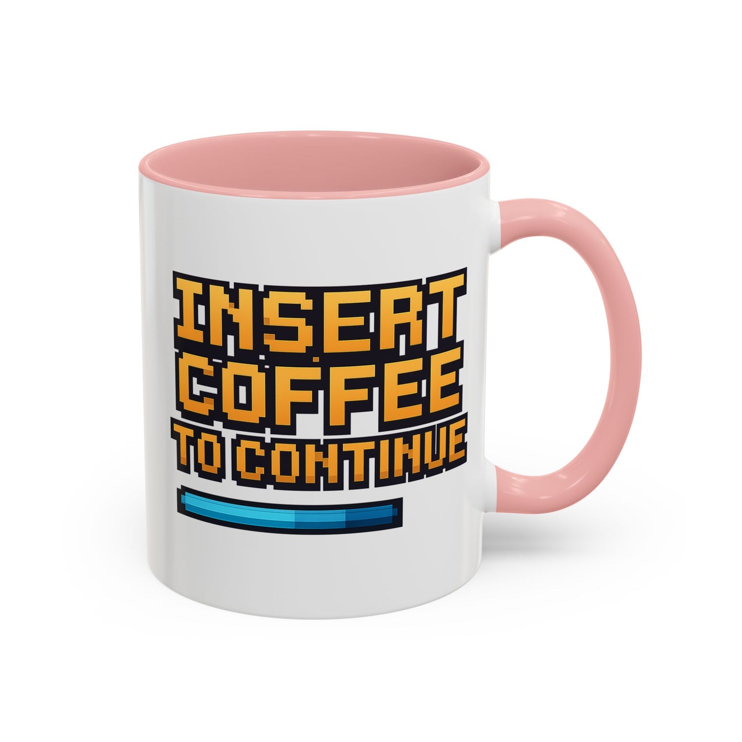 Insert Coffee to Continue, Gift for Tech Lovers, Office Desk Decor, Video Game Mug