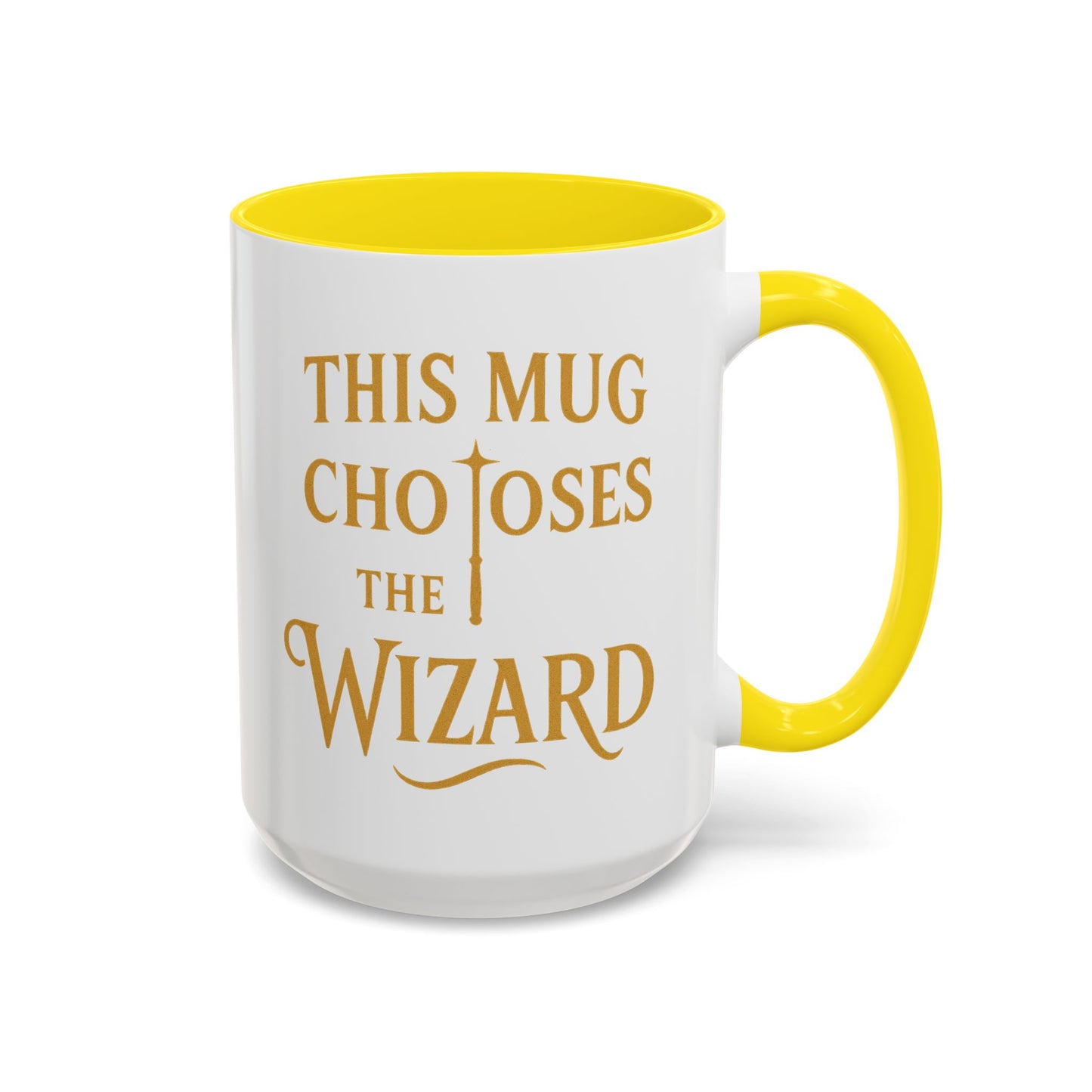 Wizard Choice Coffee Mug - Unique Gift for Wizards, Fun Coffee Lover Cup, Magical Drinkware, Birthday Present, Fantasy Mug