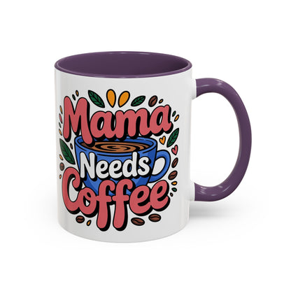 Charming Mama Needs Coffee Mug - Perfect Gift for Coffee Lovers, Mother's Day