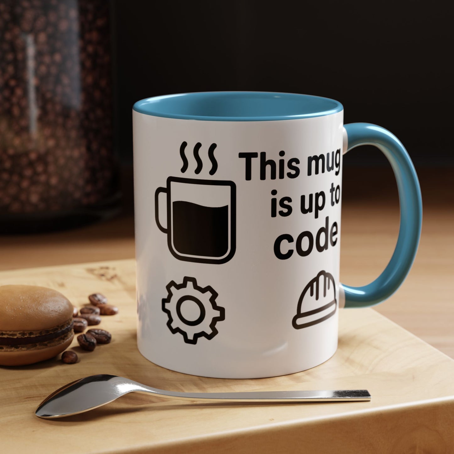 This Mug is Up To Code - Perfect Gift for Engineers, Plumbers, Contractors, and Builders