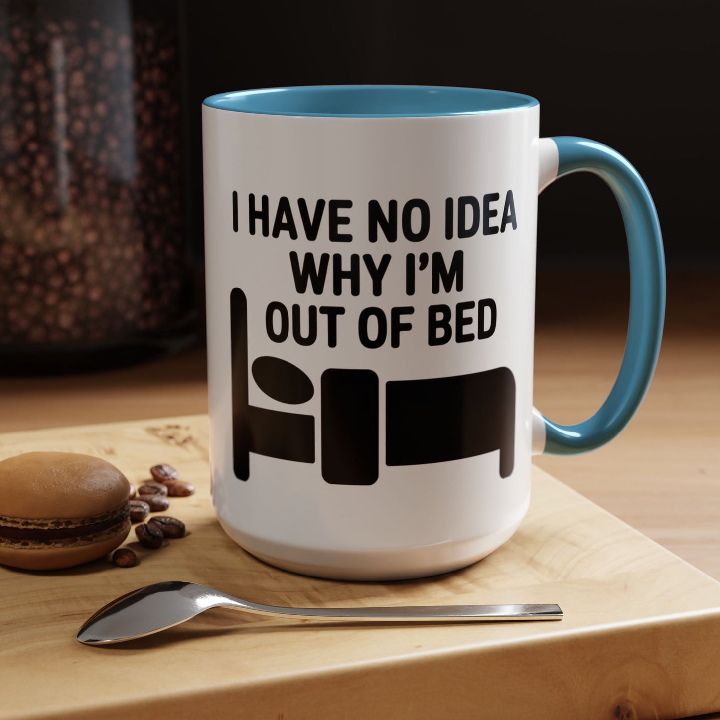 Funny Coffee Mug for Sleepyheads - Perfect Gift for Coffee Lovers, Humor Mug, Bedtime Coffee Cup