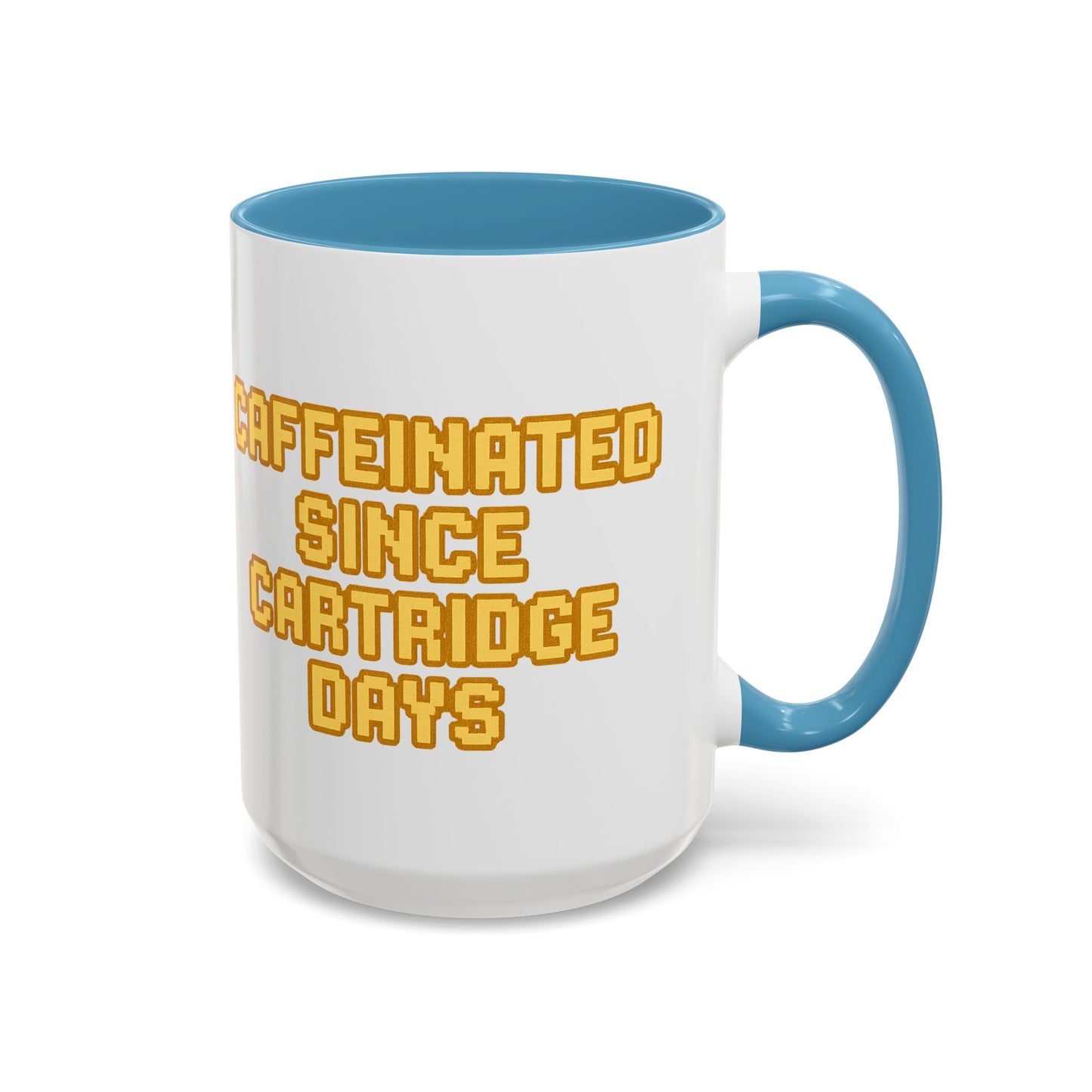 Caffeinated Nostalgia Coffee Mug, Retro Gamer Mug, Gift for Gamers, Fun Coffee Cup, Unique Kitchenware, Video Game Enthusiast