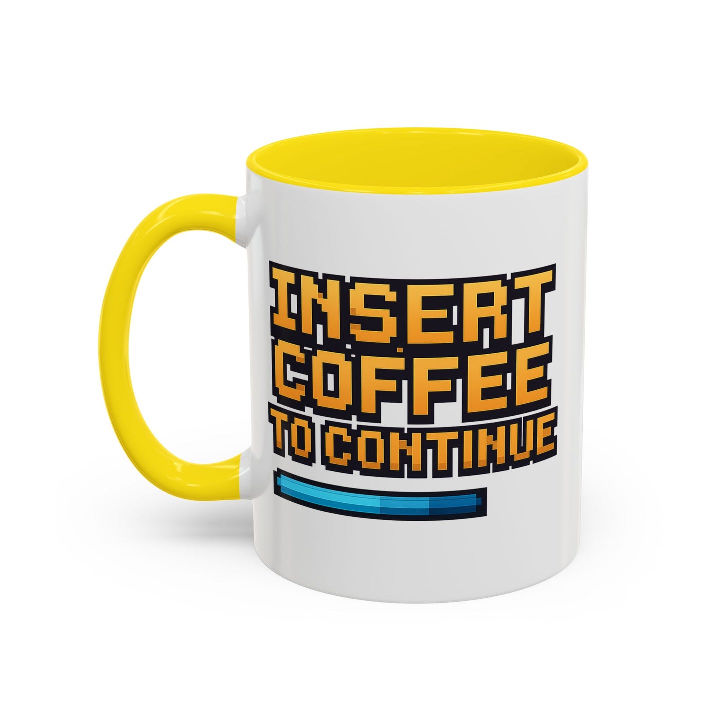 Insert Coffee to Continue, Gift for Tech Lovers, Office Desk Decor, Video Game Mug