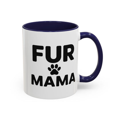 Fur Mama Coffee Mug - Perfect Gift for Dog Lovers, Pet Parents, Animal Enthusiasts, Mother's Day, Birthdays, Coffee Lovers