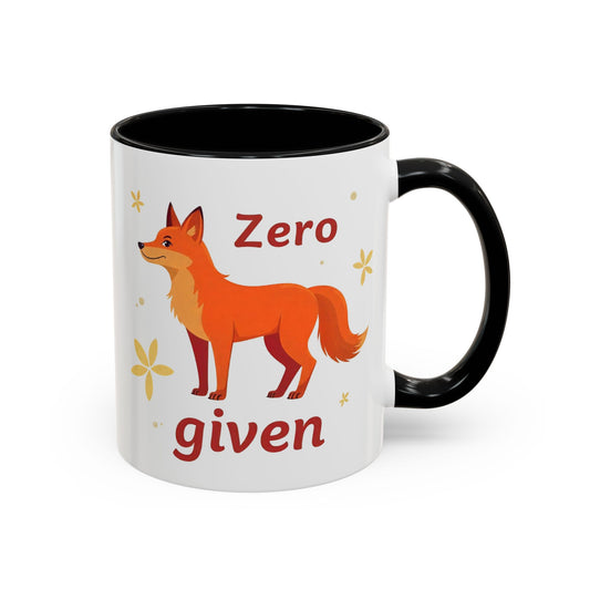 Zero Fox - Whimsical Fox Coffee Mug - Cute Animal Lover Gift