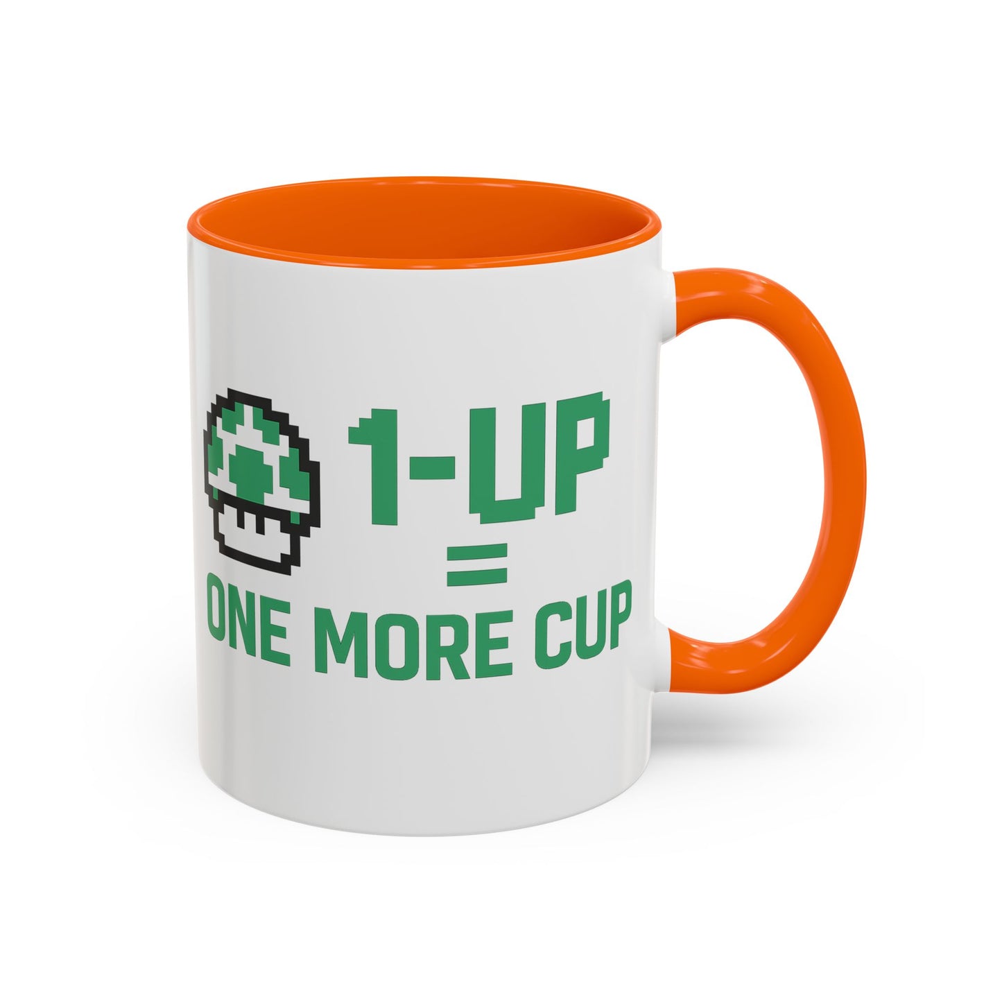 Retro Gaming Coffee Mug, 1-Up Mushroom Cup, Perfect Gift for Gamers, Funny Office Mug, Video Game Lover, Unique Birthday Present