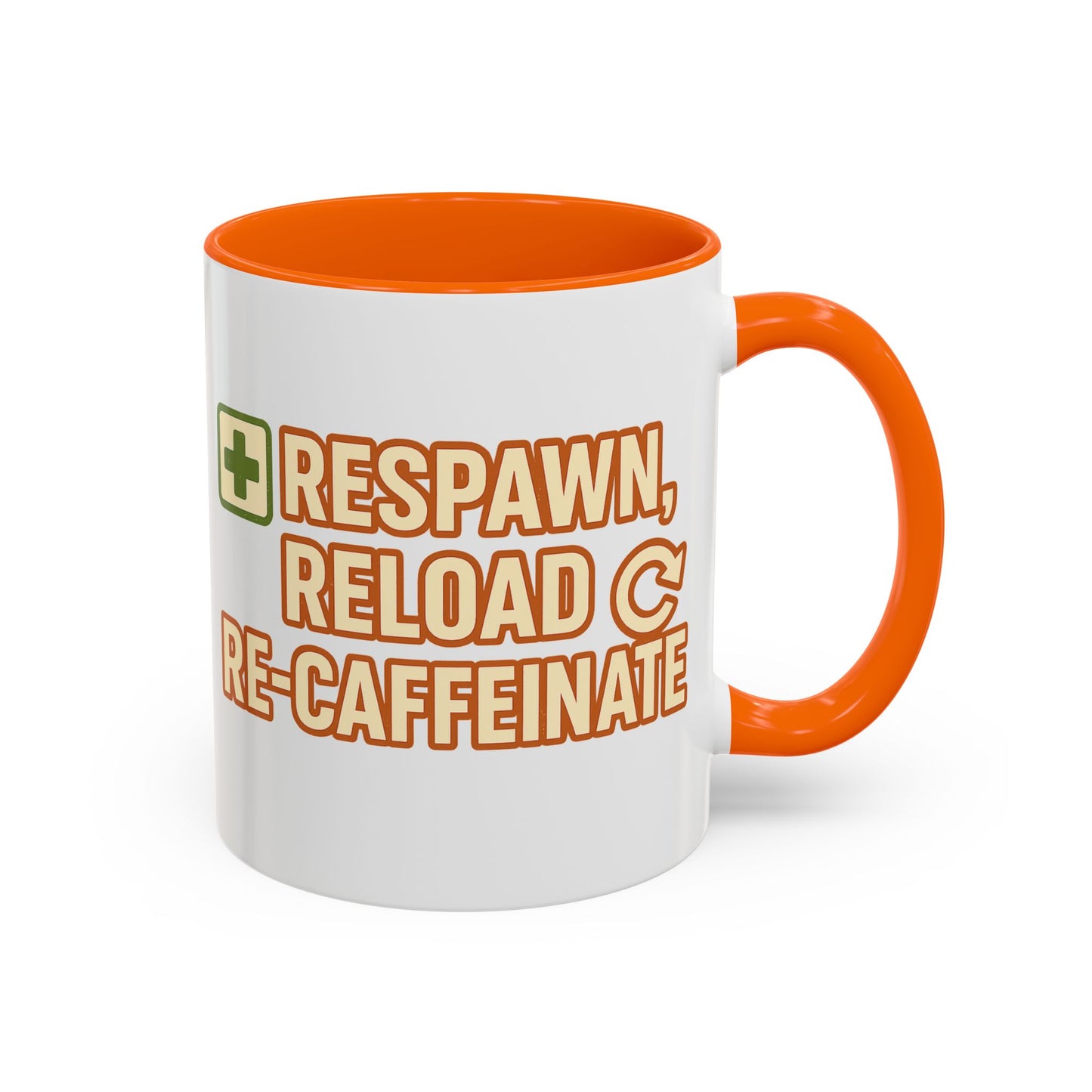Respawn, Reload, Re-Caffeinate, Perfect Gift for Gamers, Fun Office Cup, Video Game Lover Mug, Birthday Present, [...]