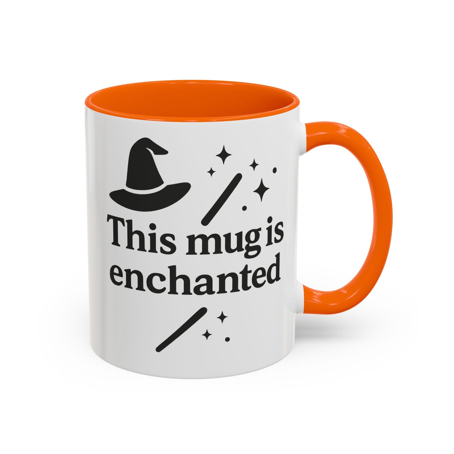 Enchanted Witch Coffee Mug, Magical Mug Gift, Halloween Decor, Witchcraft Mug, Coffee Lover Gift, Enchanted Design
