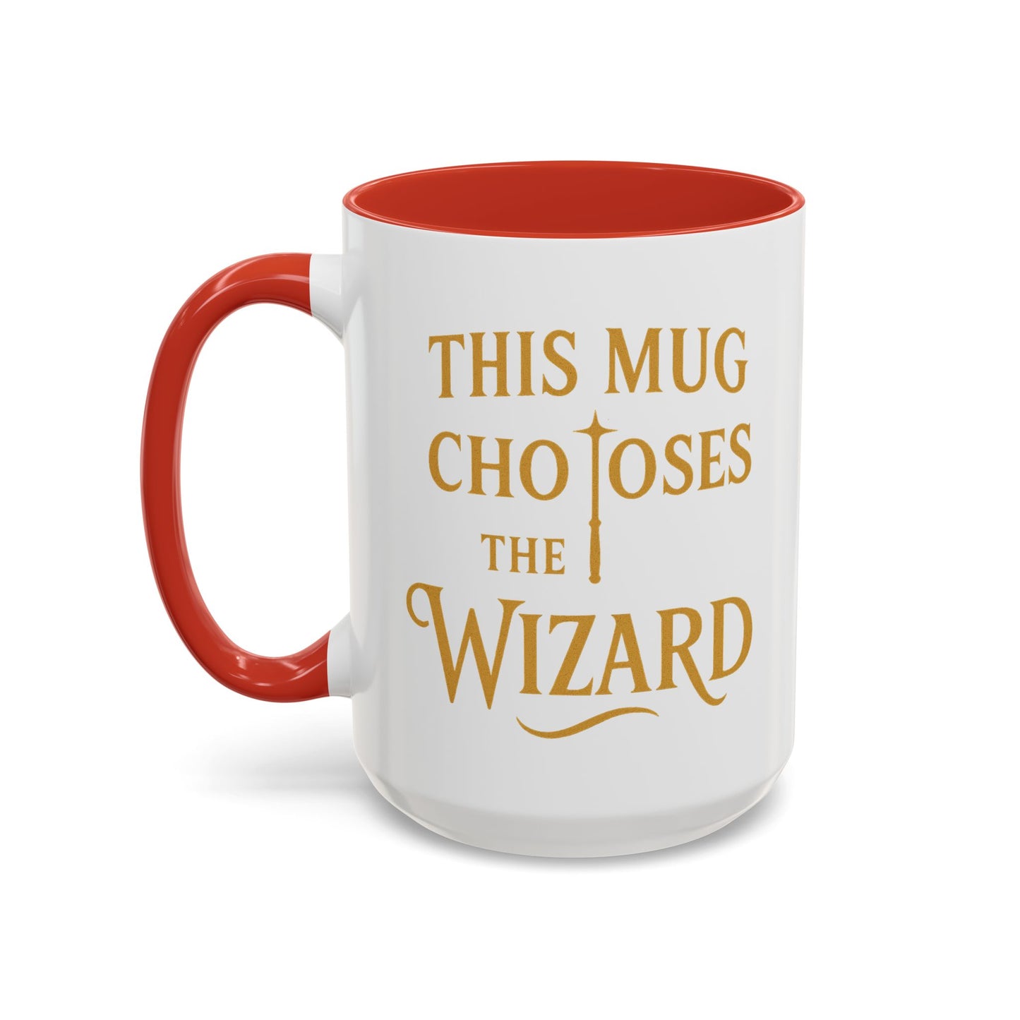 Wizard Choice Coffee Mug - Unique Gift for Wizards, Fun Coffee Lover Cup, Magical Drinkware, Birthday Present, Fantasy Mug