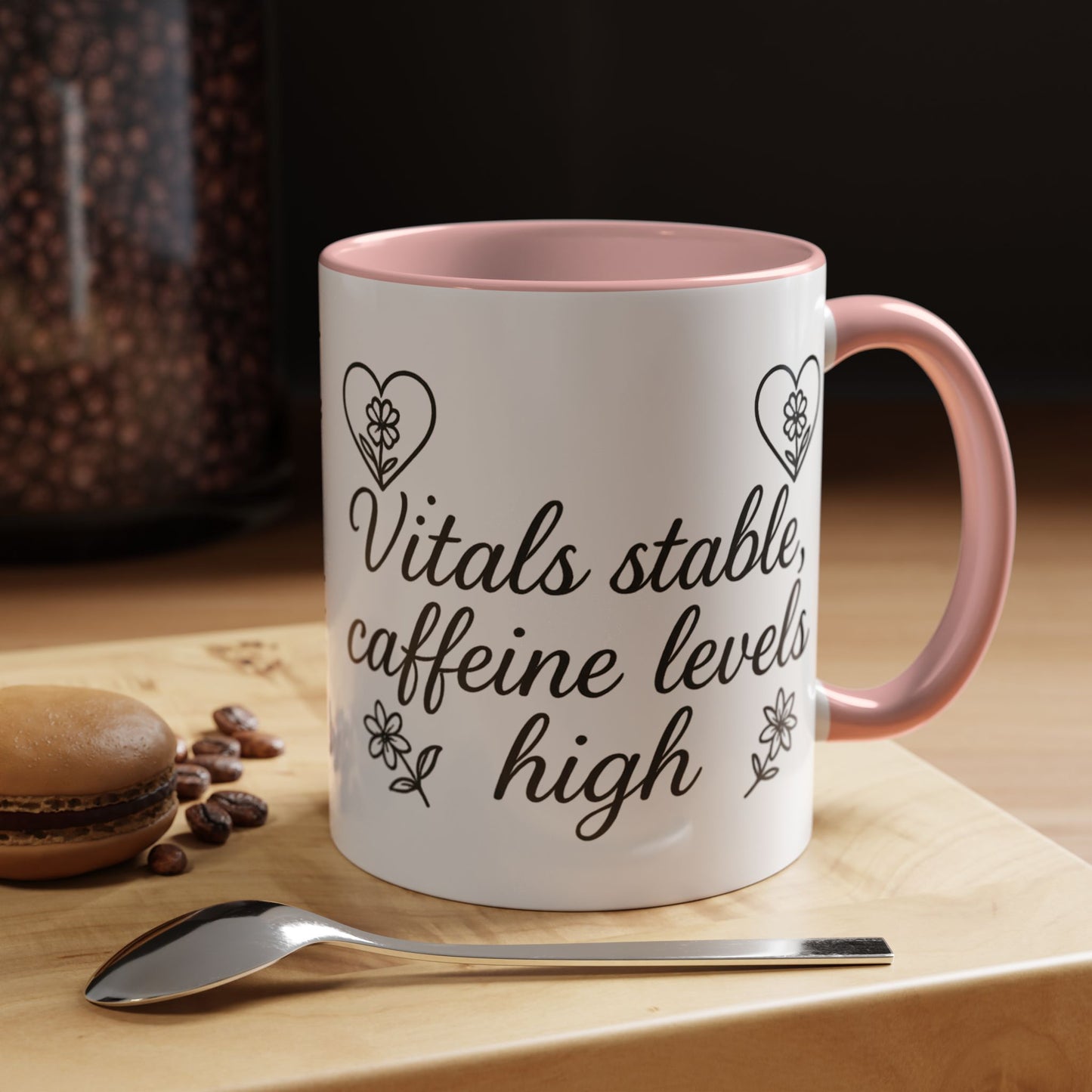 VITALS Stable Caffeine Levels High - Perfect Gift for EMT, Nurse, coffee lover