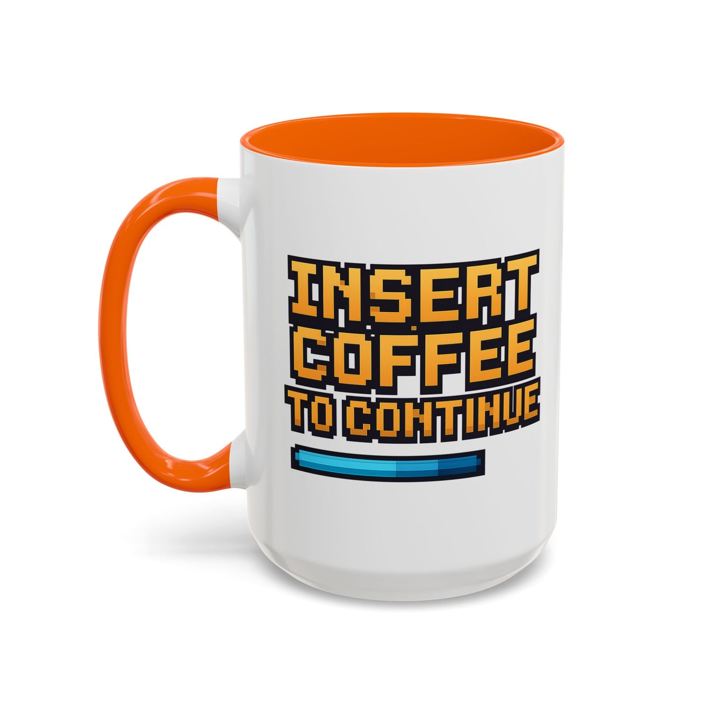 Insert Coffee to Continue, Gift for Tech Lovers, Office Desk Decor, Video Game Mug