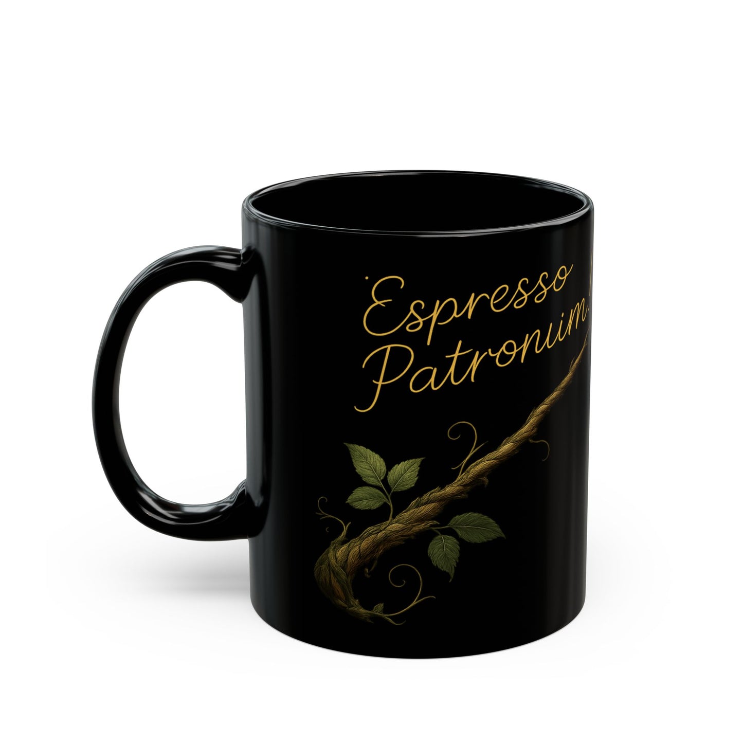 Espresso Patronum Wizard Coffee Mug, Magical Gift for Coffee Lovers, Black Ceramic Mug for Halloween, Birthday, Witchcraft Decoration, [...]
