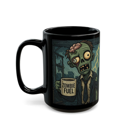 Zombie Fuel Mug - Perfect for Halloween, Coffee Lover, Gag Gift, Home Decor, Funktastic Beverage Holder