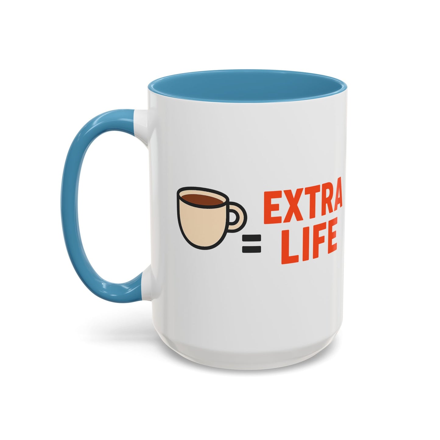 Coffee Extra Life Design, Unique Kitchen Decor, Birthday or Holiday Gift