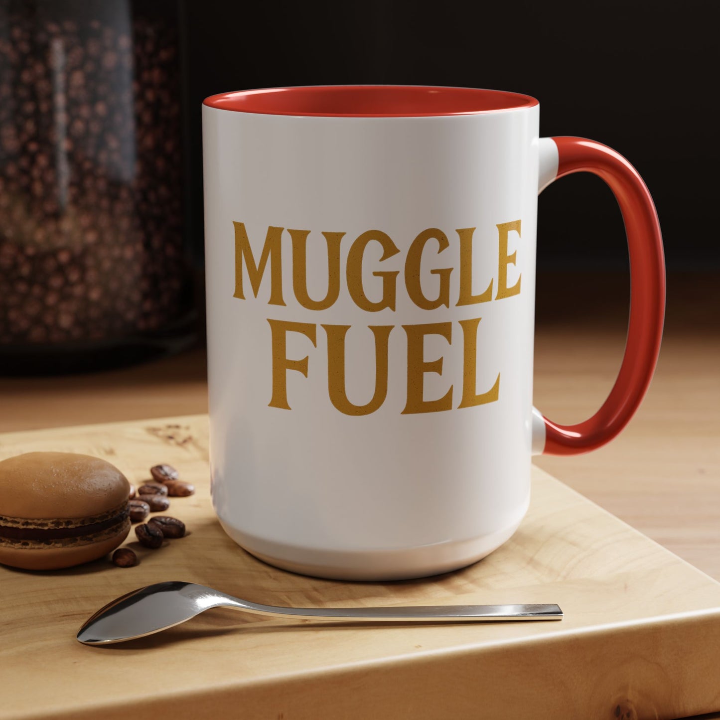 Muggle Fuel Coffee Mug - Wizarding-Themed Mug, Magic Inspired Gift, Cozy Home Addition, Perfect for Harry Potter Fans