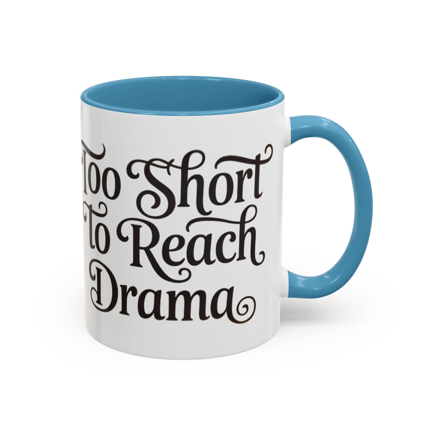 Drama-Free Accent Coffee Mug, Funny Gift, Coffee Lover Mug, Unique Office Mug, Relaxation Mug