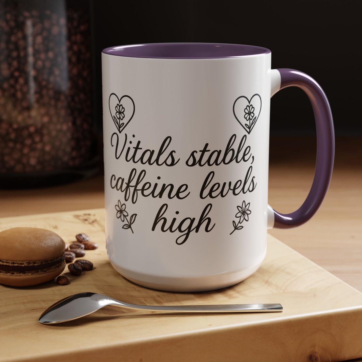 VITALS Stable Caffeine Levels High - Perfect Gift for EMT, Nurse, coffee lover