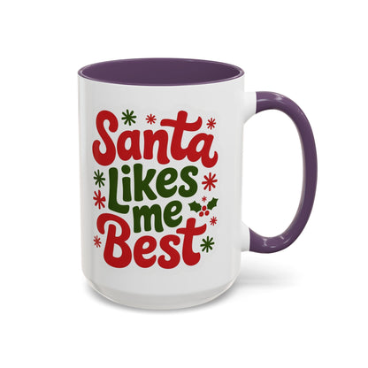 Holiday Santa Coffee Mug, Christmas Mug, Festive Drinkware, Gift for Santa Lovers, Coffee Lover's Cup