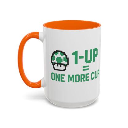 Retro Gaming Coffee Mug, 1-Up Mushroom Cup, Perfect Gift for Gamers, Funny Office Mug, Video Game Lover, Unique Birthday Present