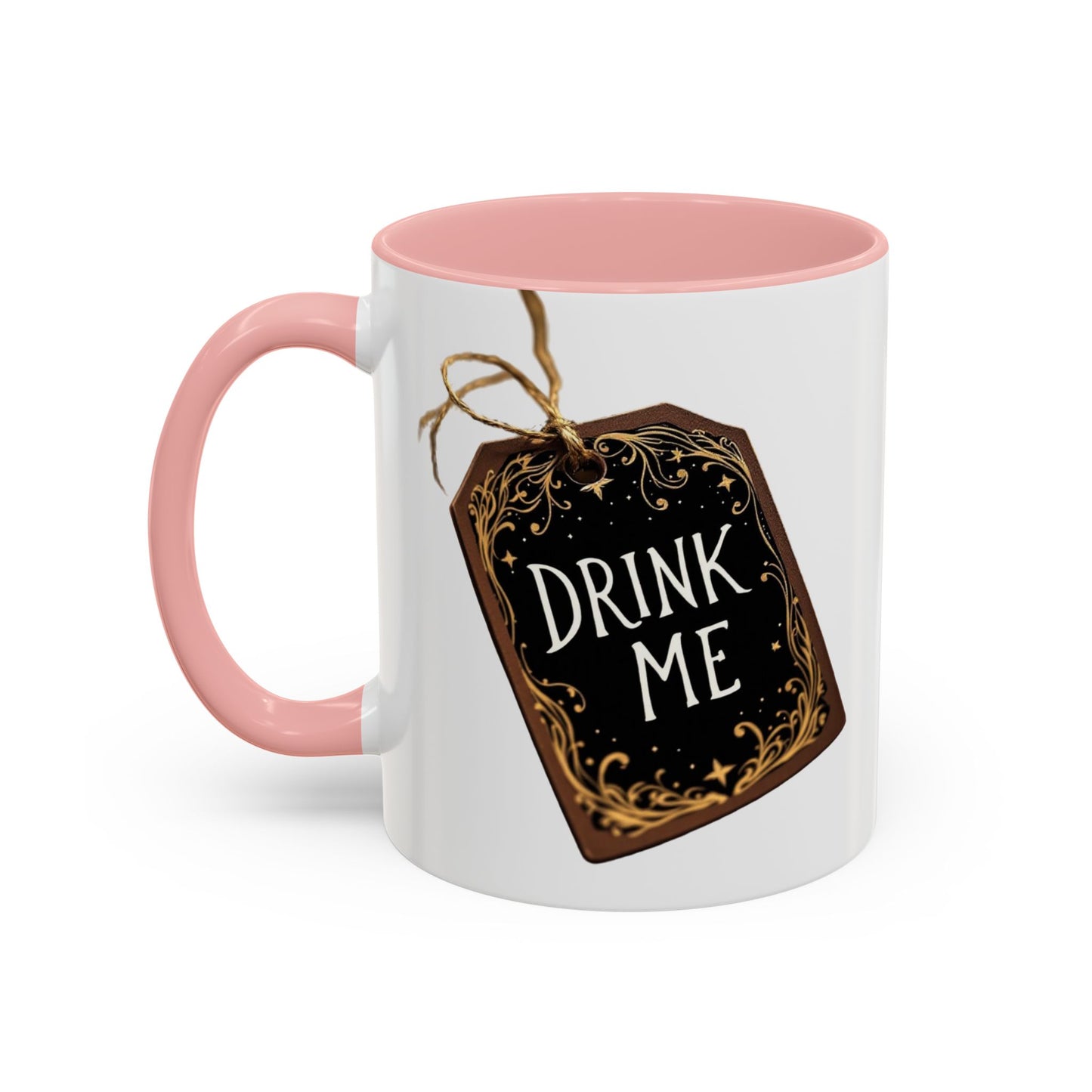 Whimsical Drink Me Coffee Mug - Enchanting Accent Cup for Tea Lovers