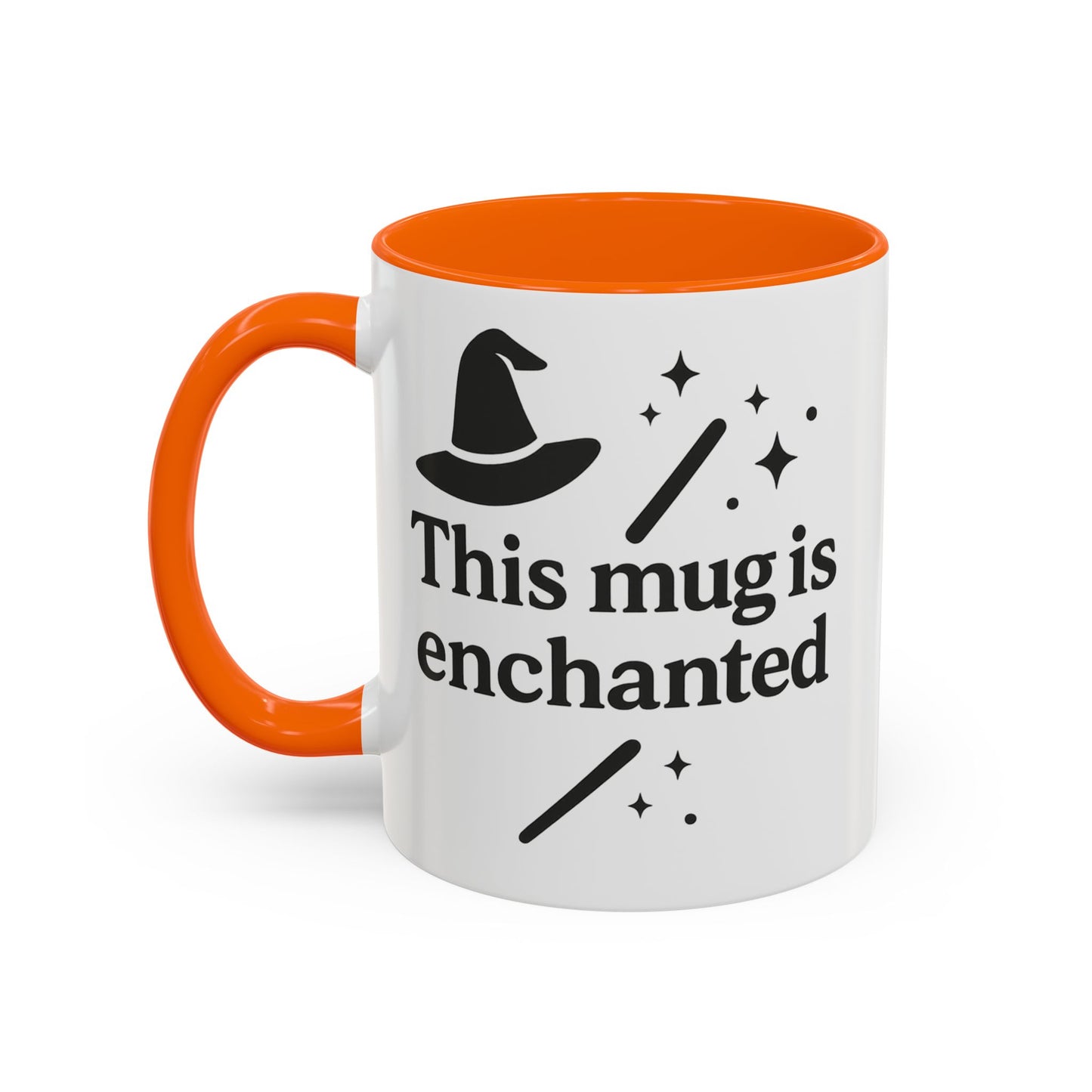 Enchanted Witch Coffee Mug, Magical Mug Gift, Halloween Decor, Witchcraft Mug, Coffee Lover Gift, Enchanted Design
