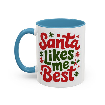 Holiday Santa Coffee Mug, Christmas Mug, Festive Drinkware, Gift for Santa Lovers, Coffee Lover's Cup