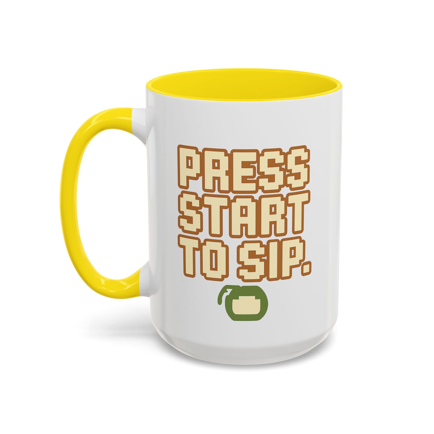 Press Start to Sip, Unique Gift for Gamers, Fun Birthday Present, Video Game Decor, Geeky Kitchenware