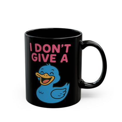 I Don't Give a Duck Mug | Fun Coffee Cup, Gift for Friends, Coffee Lover, Cute Office Mug, Humor Tea Cup