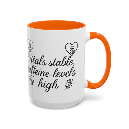 VITALS Stable Caffeine Levels High - Perfect Gift for EMT, Nurse, coffee lover