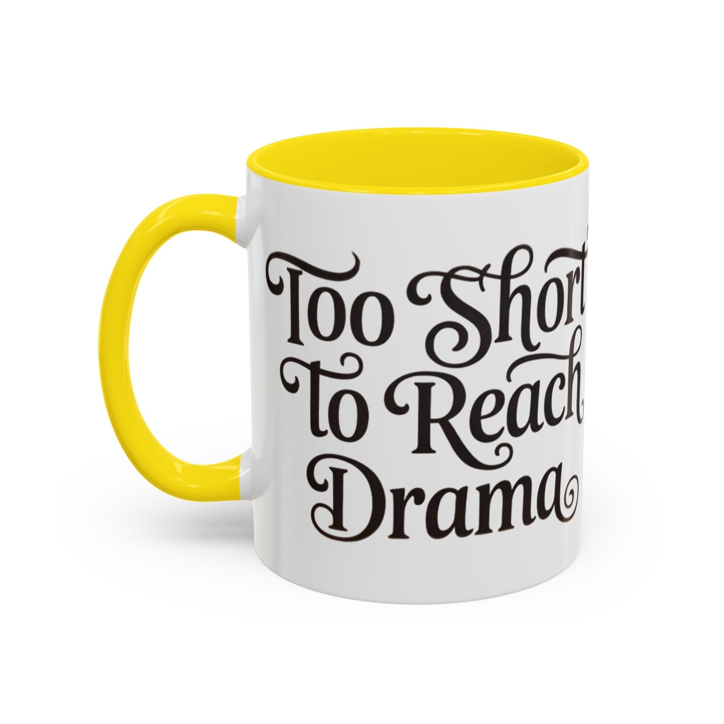 Drama-Free Accent Coffee Mug, Funny Gift, Coffee Lover Mug, Unique Office Mug, Relaxation Mug