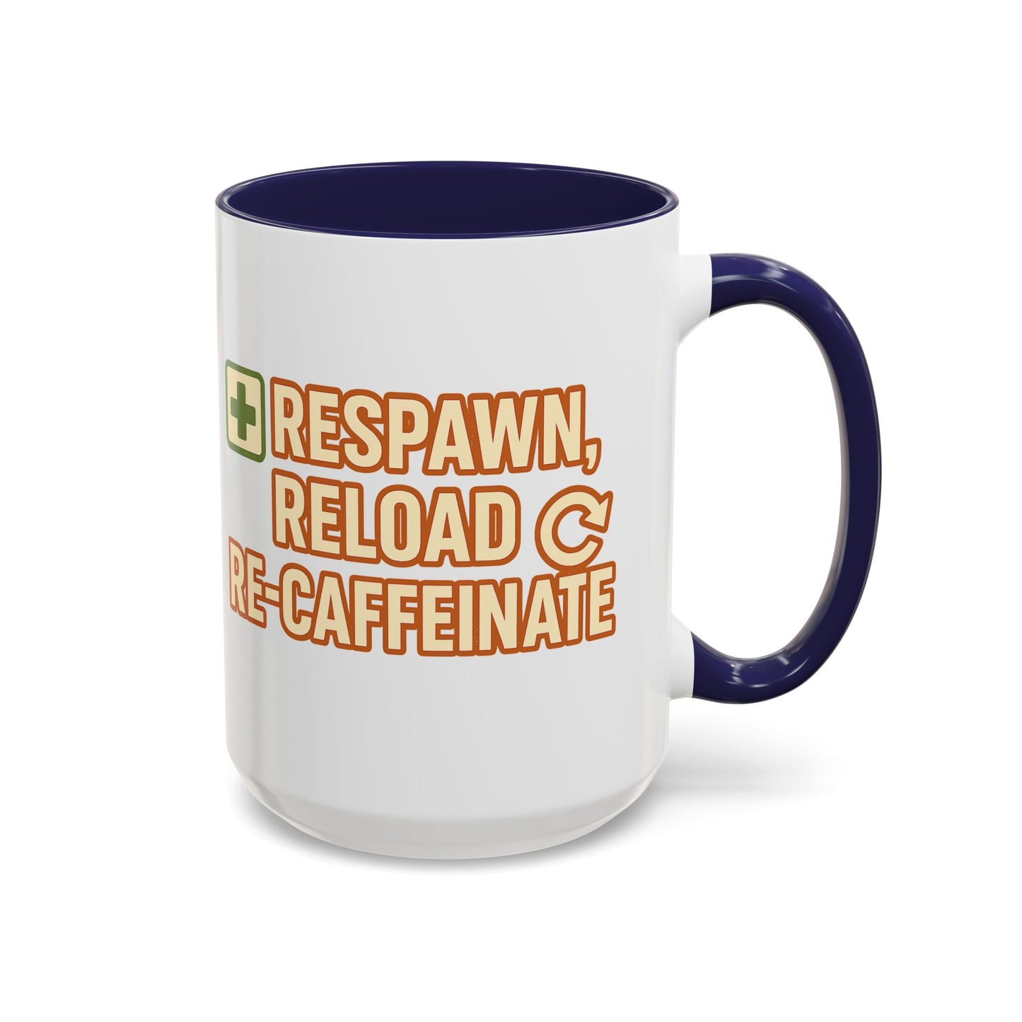 Respawn, Reload, Re-Caffeinate, Perfect Gift for Gamers, Fun Office Cup, Video Game Lover Mug, Birthday Present, [...]