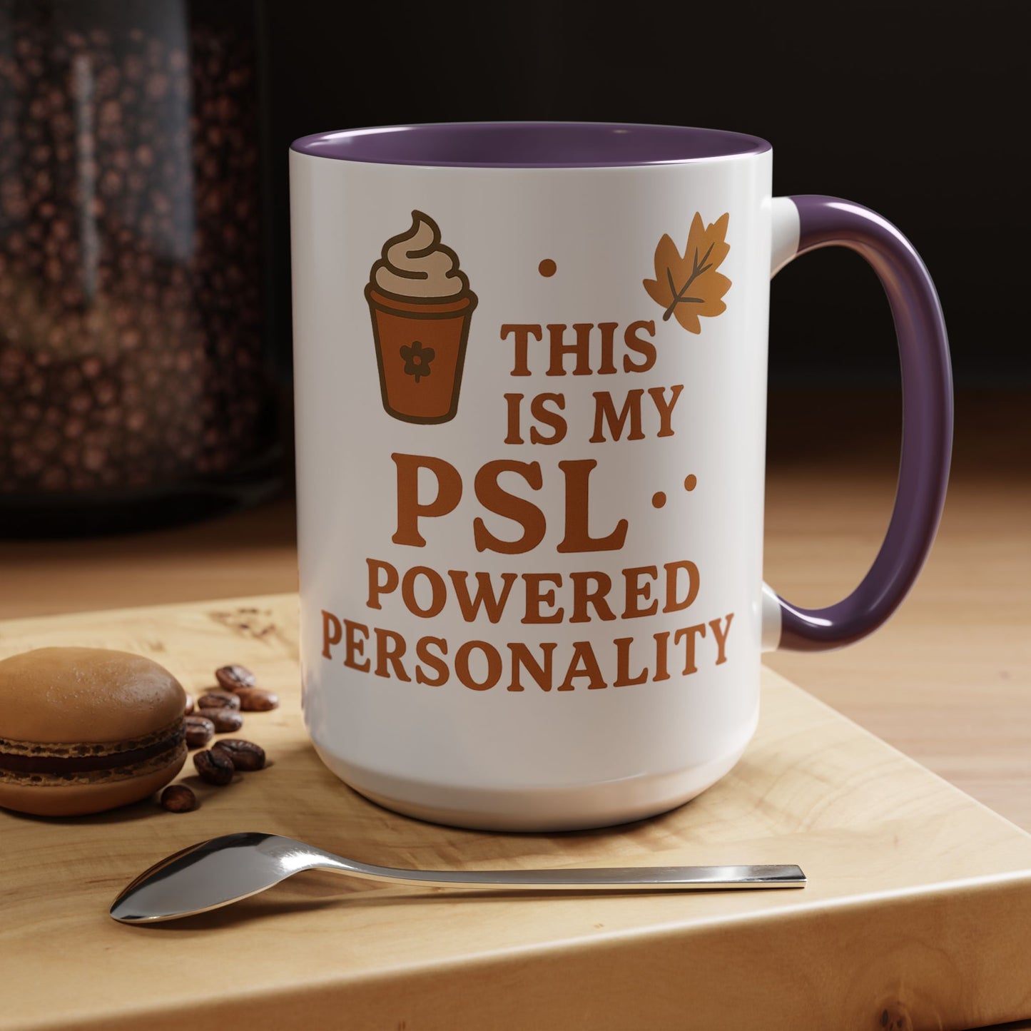 Pumpkin Spice Latte Mug, Fall Coffee Cup, PSL Lover Gift, Autumn Decor, Cozy Kitchenware